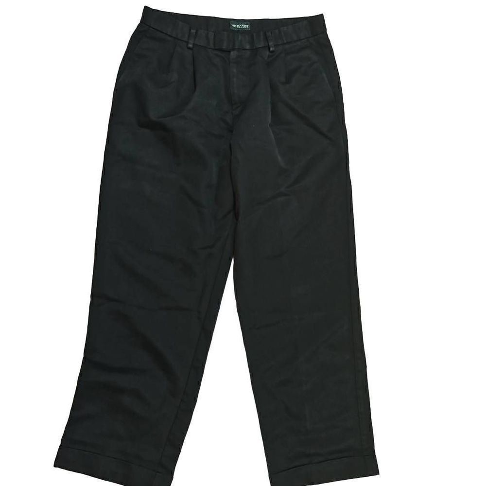 Dockers Recode Men's 34 x 30 Black Pleated Pants